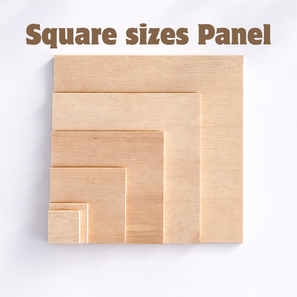 Square sizes panel