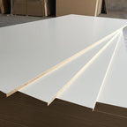PVC white laminate - 4ft x 8ft