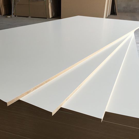 PVC white laminate - 4ft x 8ft