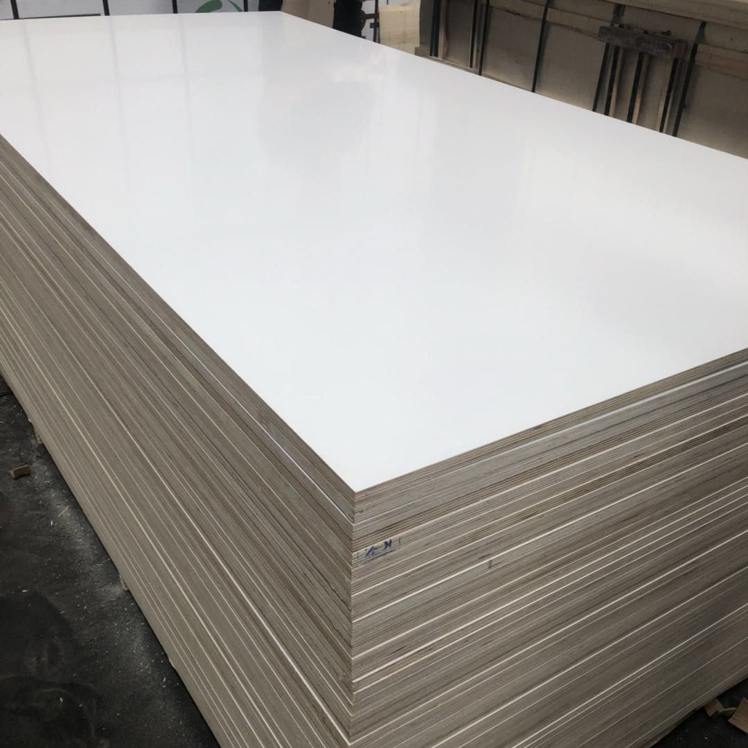 PVC white laminate - 4ft x 8ft