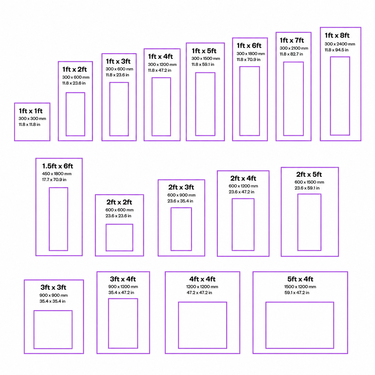 Birch Face Hard Plywood 1ft - 8ft sizes