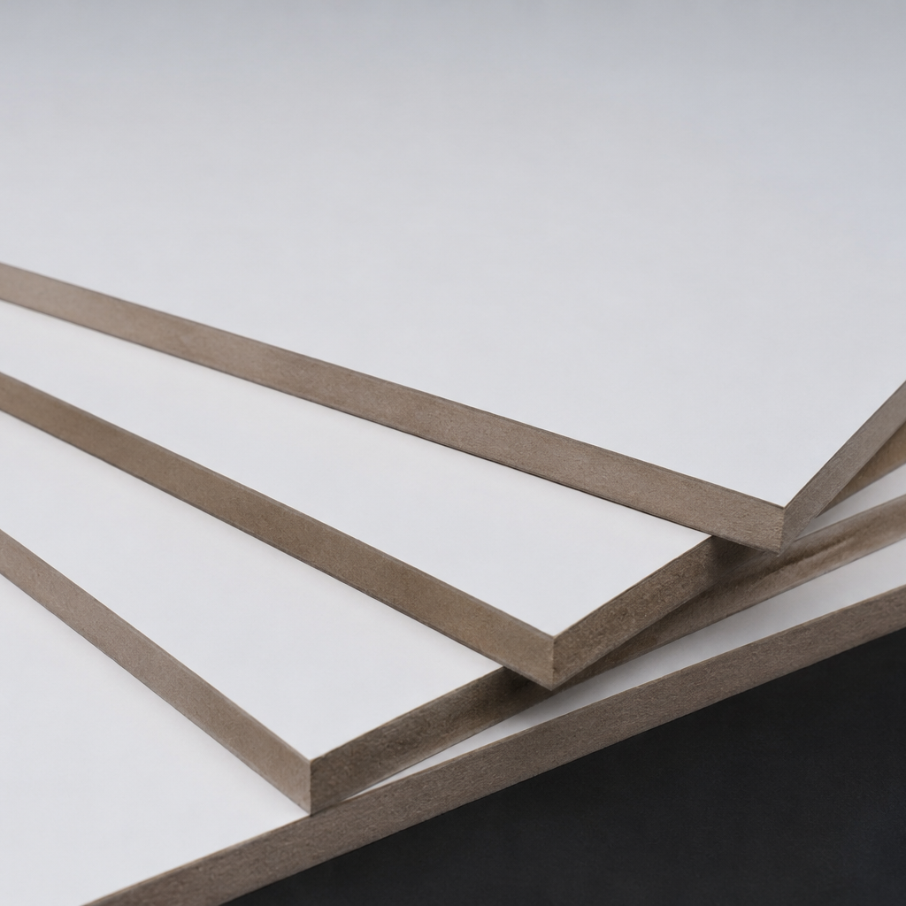 Polyester white laminate - 4ft x 8ft