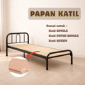 A- PAPAN KATIL Hardwood Plywood MR 9mm, 12mm saiz Single, Super Single, Queen (RM38.69-RM98.09)