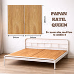 PAPAN KATIL Hardwood Plywood MR 9mm, 12mm saiz Single, Super Single, Queen
